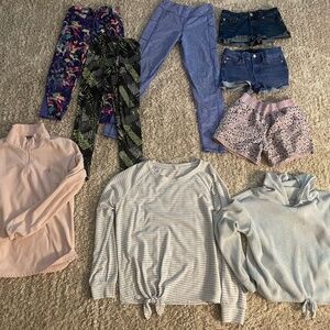 Lot of girl clothes, mostly 10-12